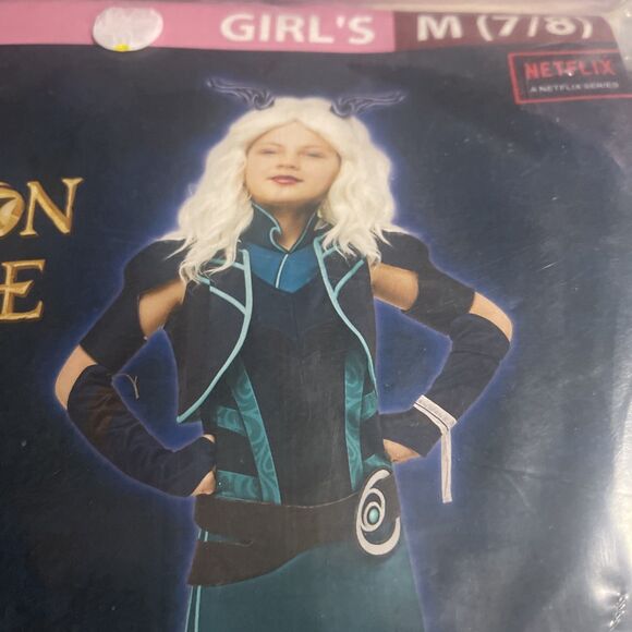 NEW Rayla The Dragon Prince Halloween Costume Cosplay Rubies Girls Medium 7/8 - Picture 3 of 6